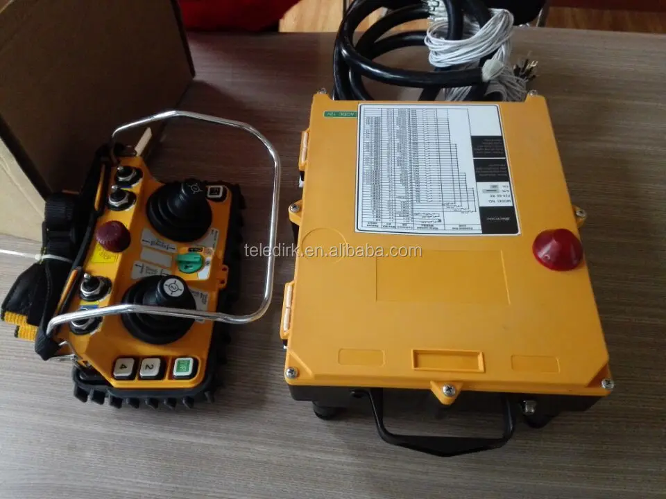 Industrial crane Wireless Joystick remote control with transmitter and receiver F24-60