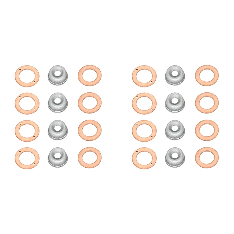 

2X Injector Seal Kit Injector Gasket 19077-53650 15841-53622 15221-94020 For Kubota D1105 V2203 D905 D1005 V3300 V3600