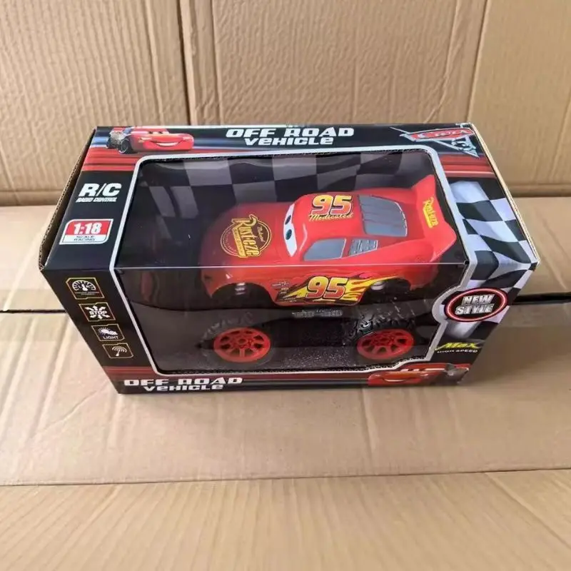 Disney Anime Pixar Cars 3 Electric Toy Car Lightning Mcqueen Remote Control Car Children Toy Simulation Racing Christmas Gifts ﻿