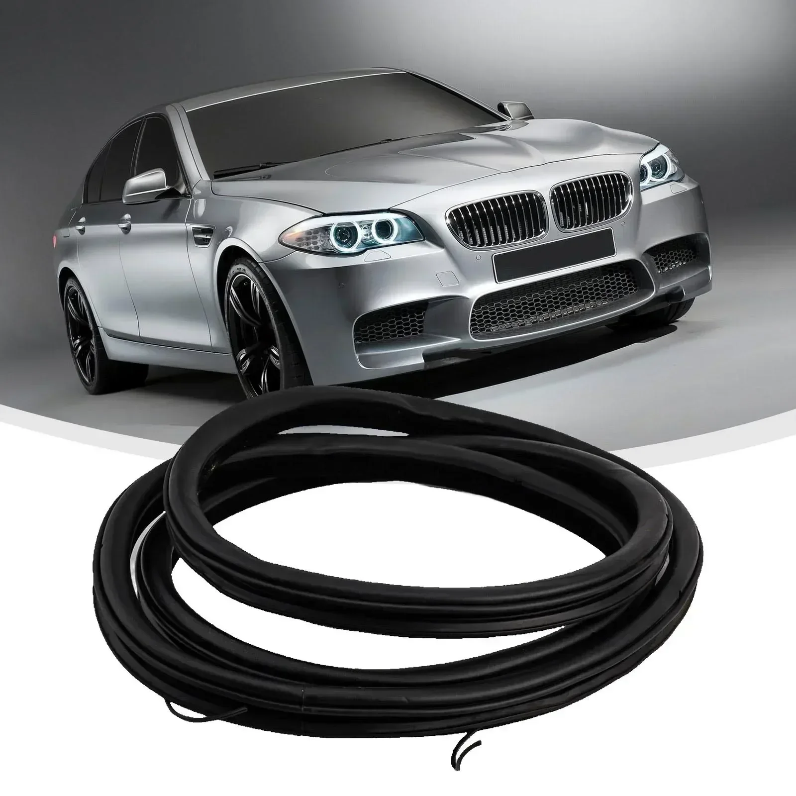 Front Door Body Sealing Strip Seal Black Parts Replacement Rubber 51727278503 For BMW F10 F11 Brand New Useful