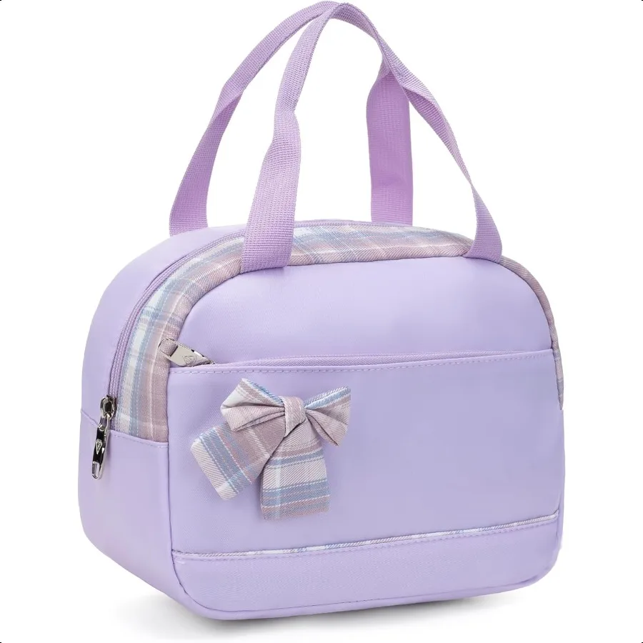 

Lunch Bag for Women Men Cute Tote Bags Reusable Insulated Beach Box Case Large Capacity Cooler Purse for Work Picnic Travel Off