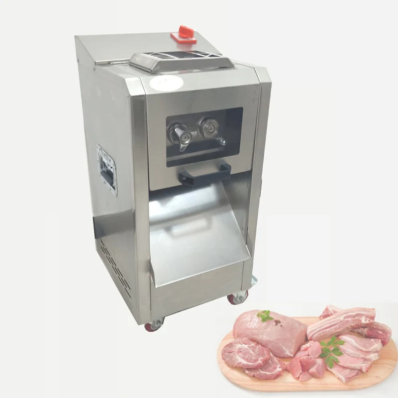 

Industrial Meat cutting Machine Stainless Steel Large Fresh Beef and Mutton Meat shredding and slicing machine vegetable cutter