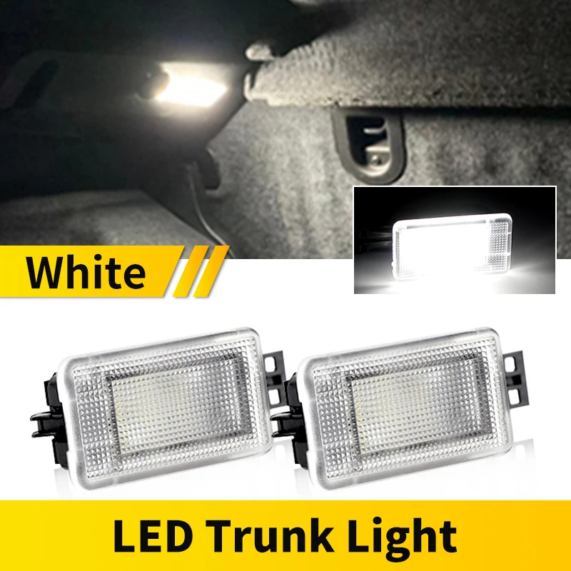 

2 шт. белая светодиодная лампа багажника для Volvo V40/V40CC V60 S60 S80 XC40 XC60 XC90 Внутренний светильник багажника OEM # 1286317 / 9123680