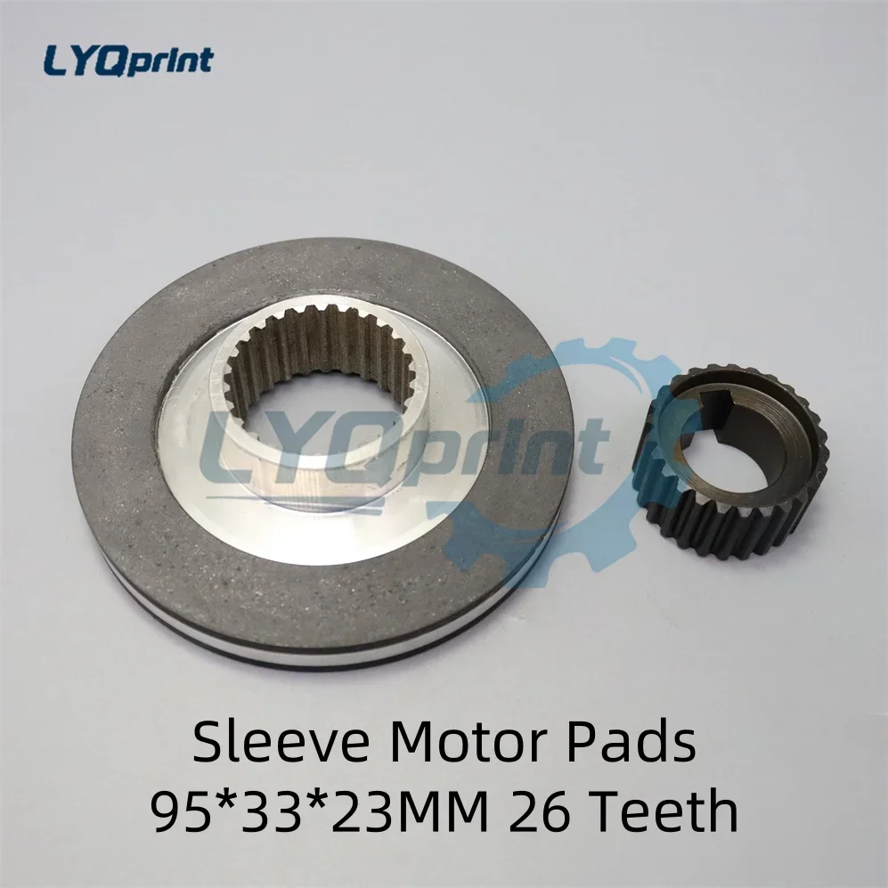 

Износостойкие тормозные колодки ISet с 26 зубьями, 95*33*23 мм, с зубчатой втулкой для двигателя Roland 700