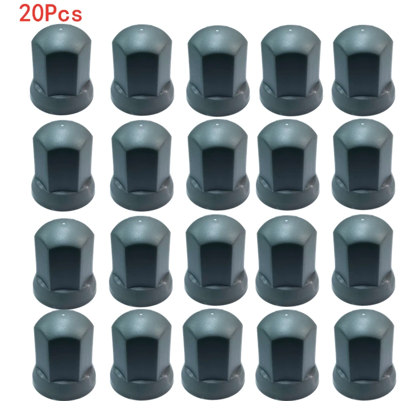 20pcs  33mm For Volvo Trucks FH12 FM7 FH16/II FM12 FL6 FL10 For RENAULT TRUCKS PREMIUM  VOE 20578590 Back Wheel Nut Cap L:53mm