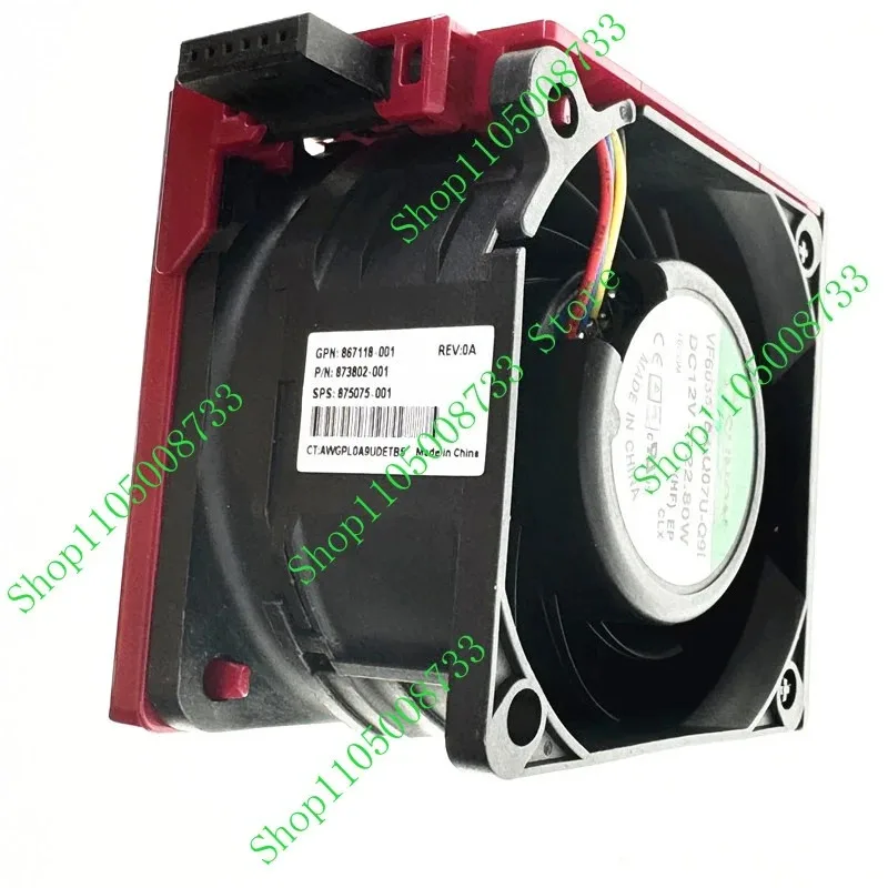 SE for DL380 DL380p G10 Gen10 Server CPU Heatsink Fan Kit 875070-001 Cooling Fan 870931-001 CPU Cooler Fan Kit CPU Chip Cooling