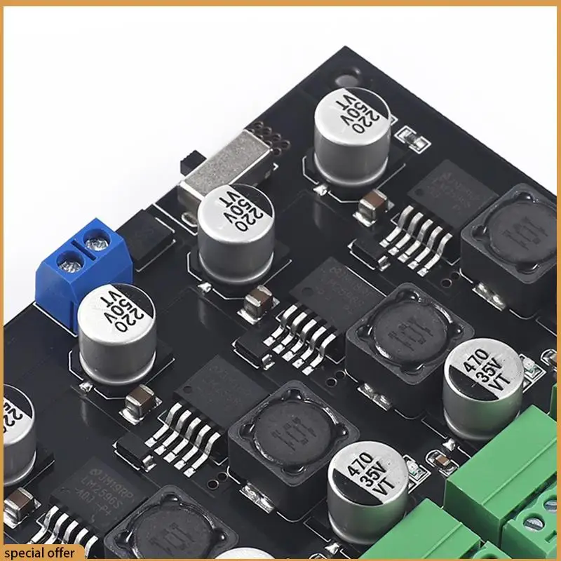 A68Z LM2596 Voltage Power Supply Module 3.3V/5V/12V/ADJ Adjustable Voltage Output Power Supply Module