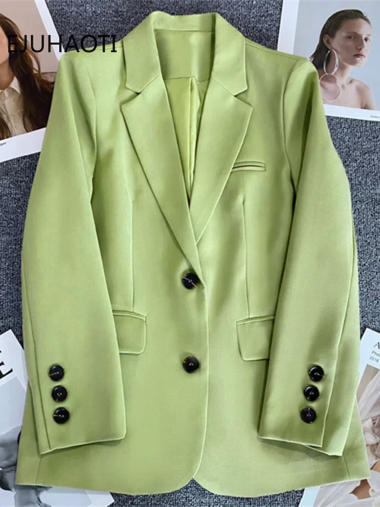 2024 neue Jacke kleine Anzug Mäntel Frauen Frühling Herbst koreanische lose lässige Frauen Blazer Kleidung versand kostenfrei Oberbekleidung Tops