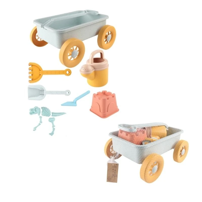 Infants Beach Toy Vehicles Sand Seaside Pool Sand Game for Age 1-3 Kids 15UB