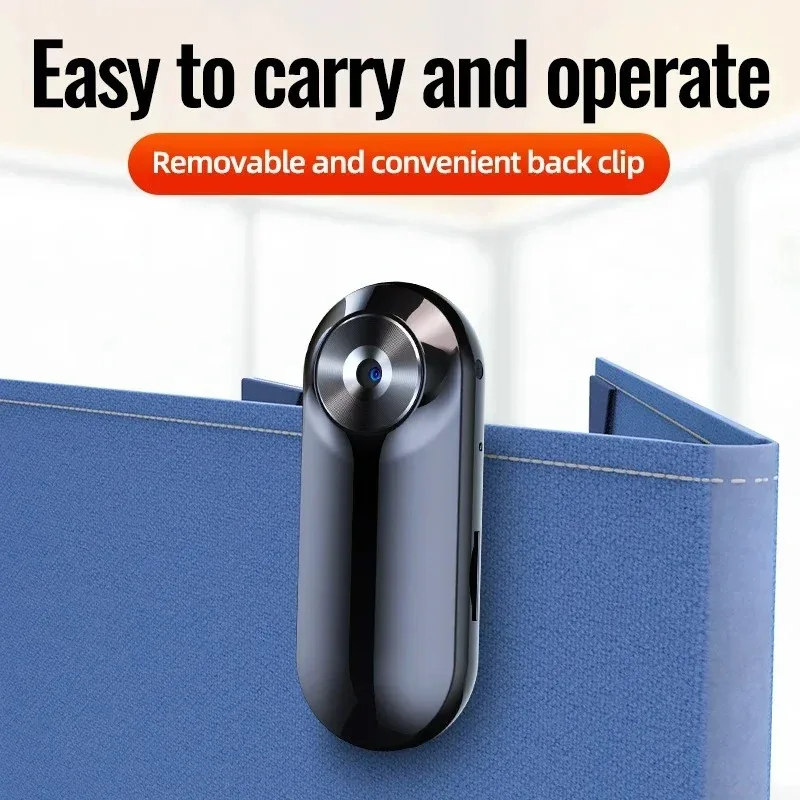 4GB-256GB Mini Voice Recorder Camera Audio and Video Recorders with Microphone HD Noise Reduction Business Meeting Recording
