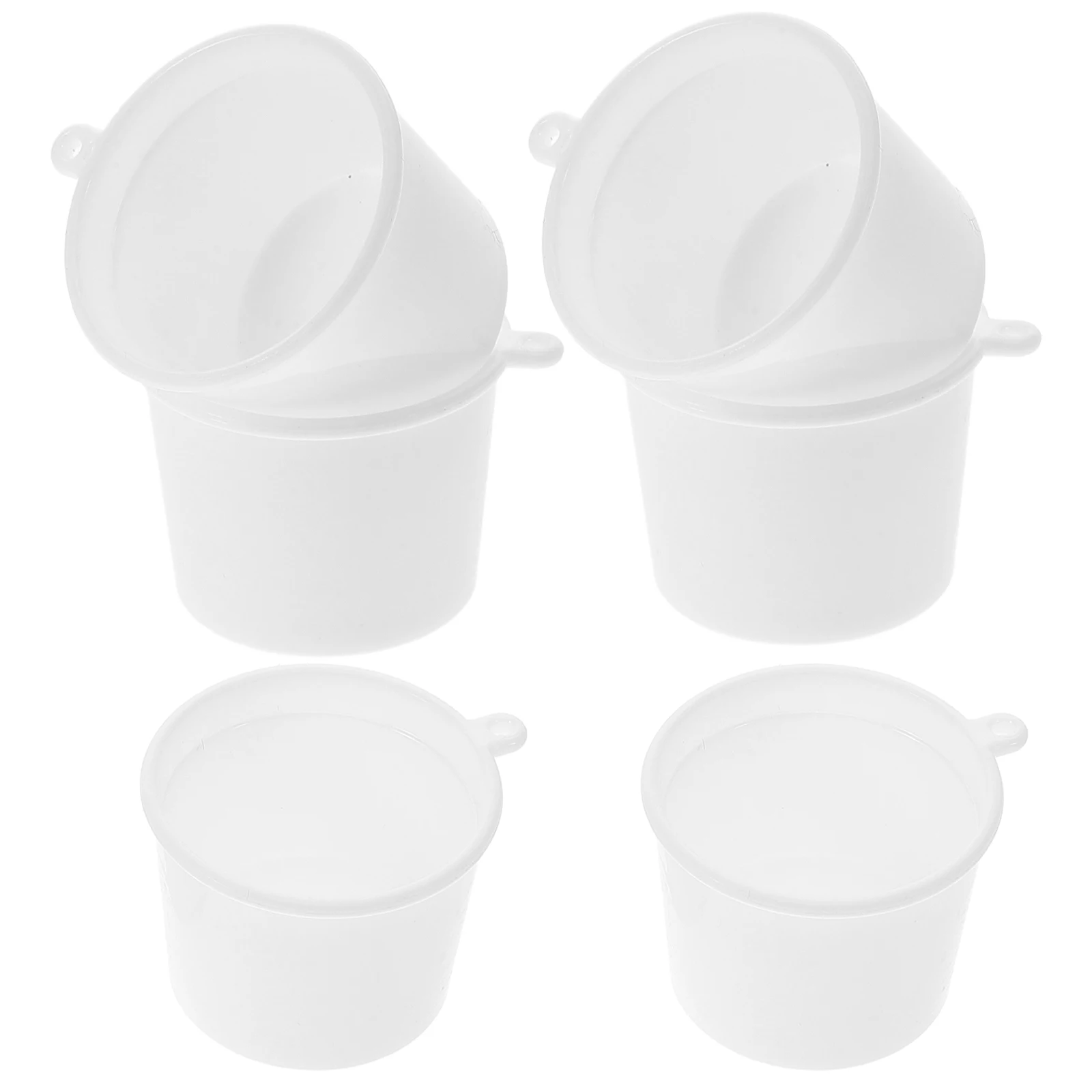 

6pcs Mini Simulated Ice Cream Cups Realistic DIY Safe Plastic Decorations Dollhouse Accessories Tiny House Layout Prop