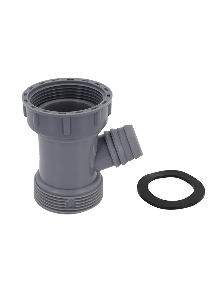 Female Pipe Connector Kitchen Sink Drain Adapter Y Shaped Drain Connector For Hoses Versatile Pipe Connector For Bathroom Drain