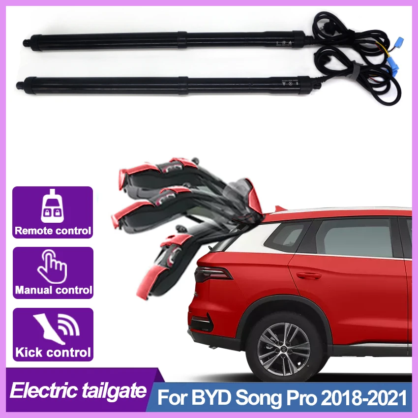 For BYD Song Pro 2018-2021 Electric Tailgate Car Lift Auto Automatic Trunk Opening Electric Motor for Trunk Car Acesssories