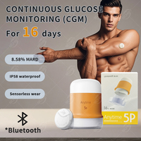 Yuwell Continuous Glucose Detection System Sensor to Measure Glucose Reusable Dynamic Blood Glucose Sensor CGM Glucose Sensor