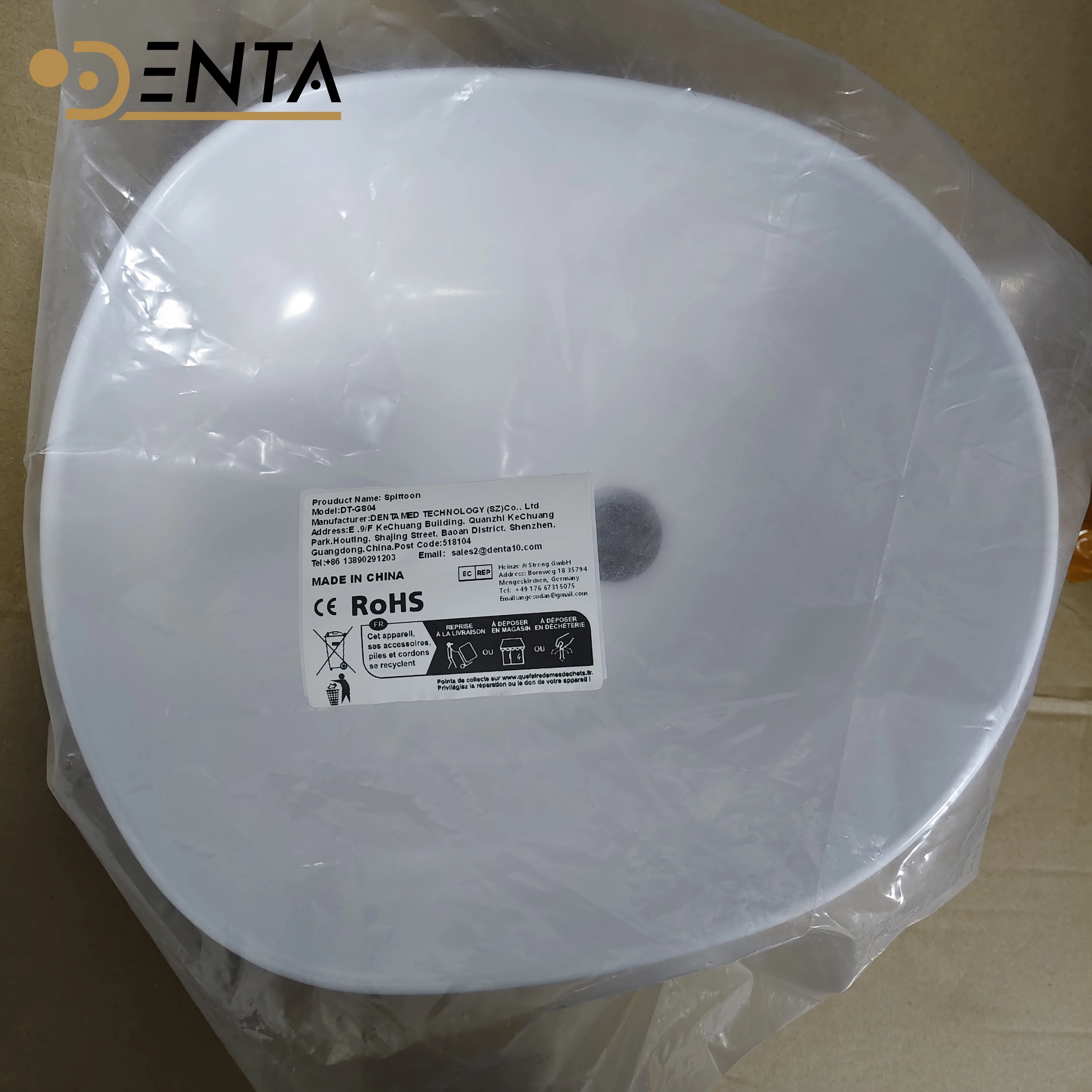 Oval Dental Cuspidor Spittoon Basin Universal Replacement Mouthwash Bowl Fit Anle Suntem Roson Ziann CX Chinese Dental Chair Uni