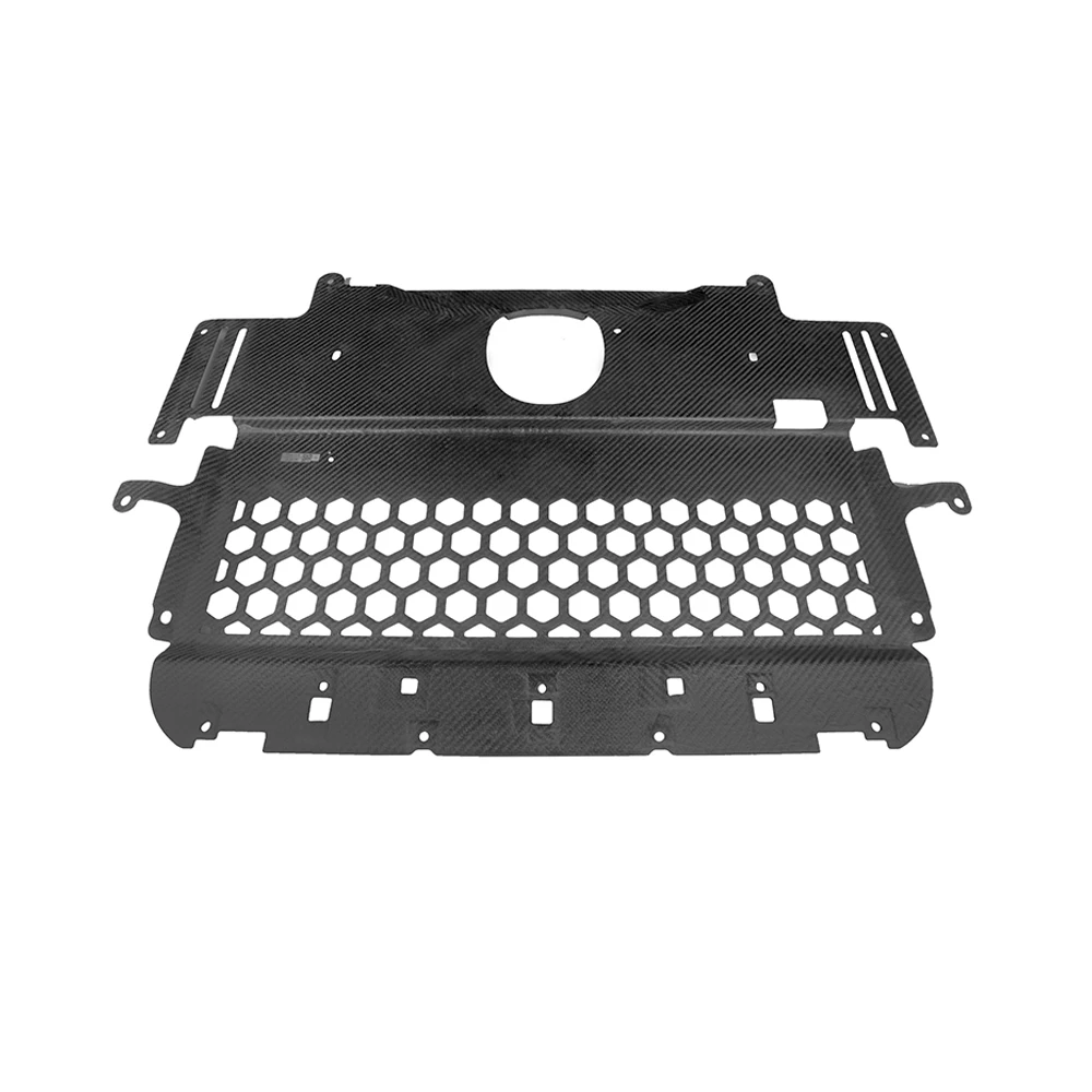 لوحة تزلج من ألياف الكربون الجافة الحقيقية لسيارات BMW G80 G81 G82 G83 G87 V Style 2021-IN 1 قطعة/القطعة