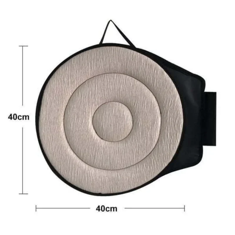 360° Rotating Seat Cushion Car Seat Aid Chair Seat Revolving Cushion Rotation Auto Memory Foam Pad Mat