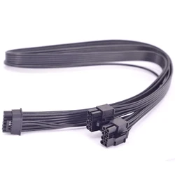 For Seasonic PCIE 5.0 600W 12VHPWR 16pin To Dual 8Pin ATX3.0 PSU Power Supply Cable For RTX40 Series 4090 Graphics Adapter Card