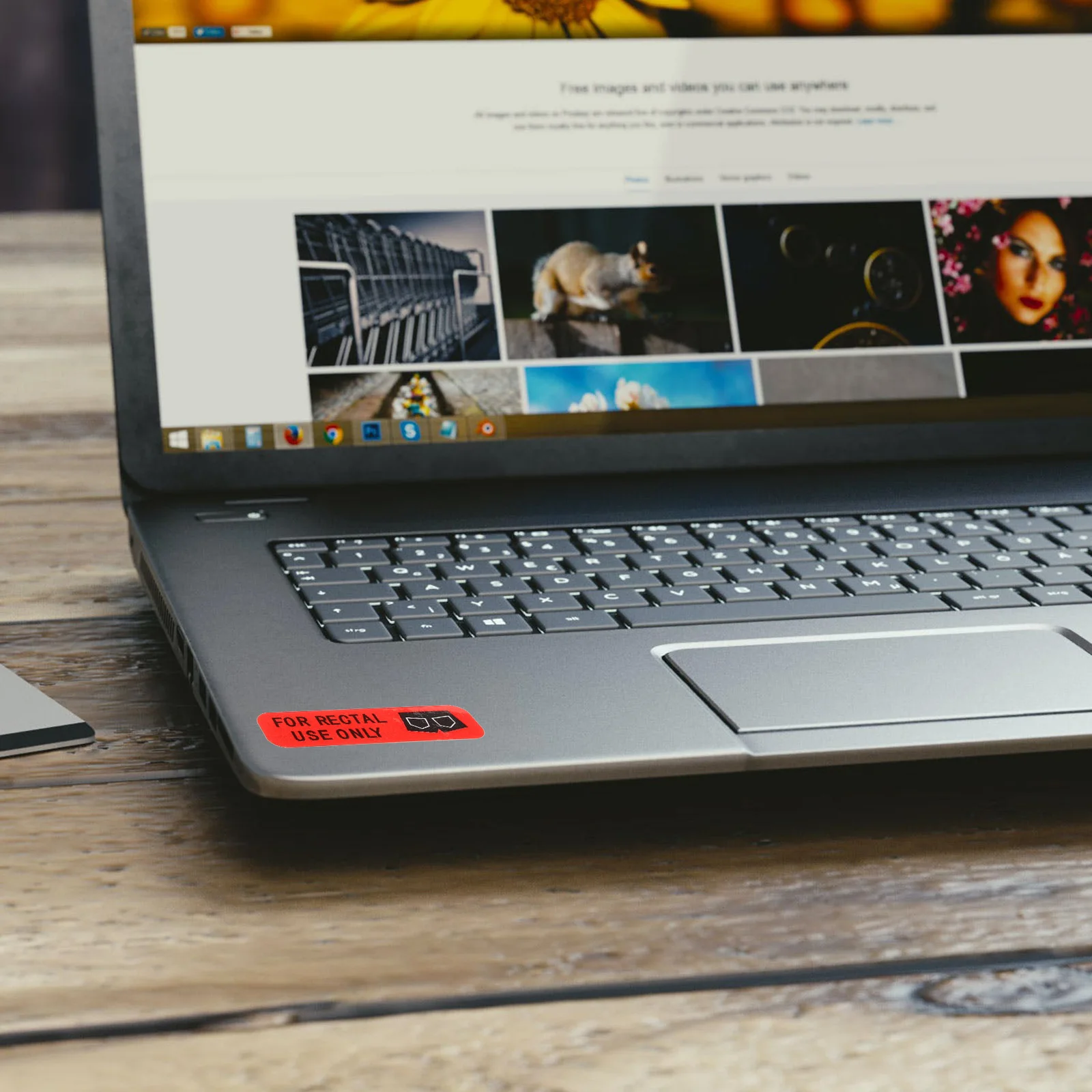 

500 Rectal Stickers Waterproof Tags for Party Decoration Halloween Luggage Skateboards Surfboard Travel Case Smooth Surface