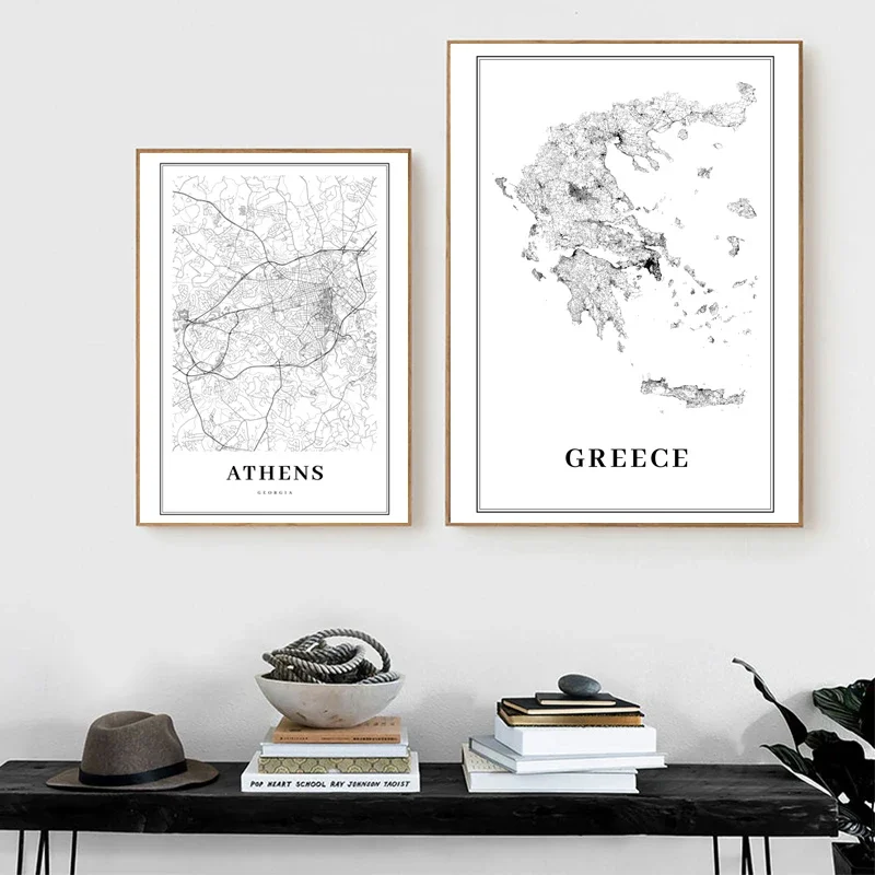 Greece Road Map Pos…