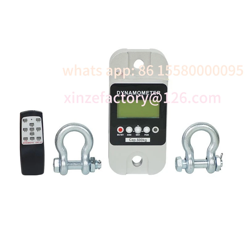 

Customizable electronic tensile force tester wireless