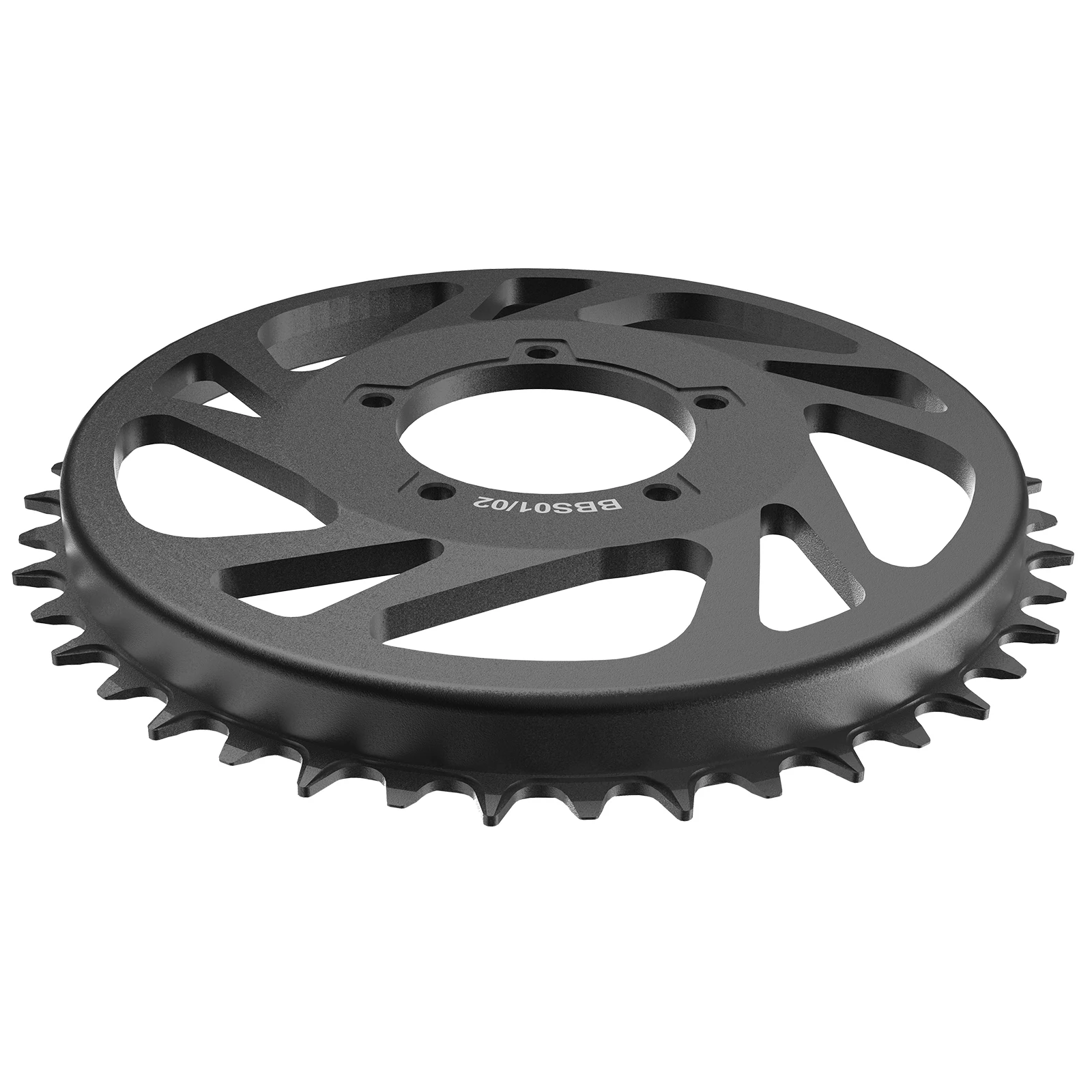 Bicycle Chainring 42T Aluminum Alloy Chainwheel 18.5mm Offset eBike Chain Ring For BAFANG BBS01 BBS02 BBS01B BBS02B Motor Parts