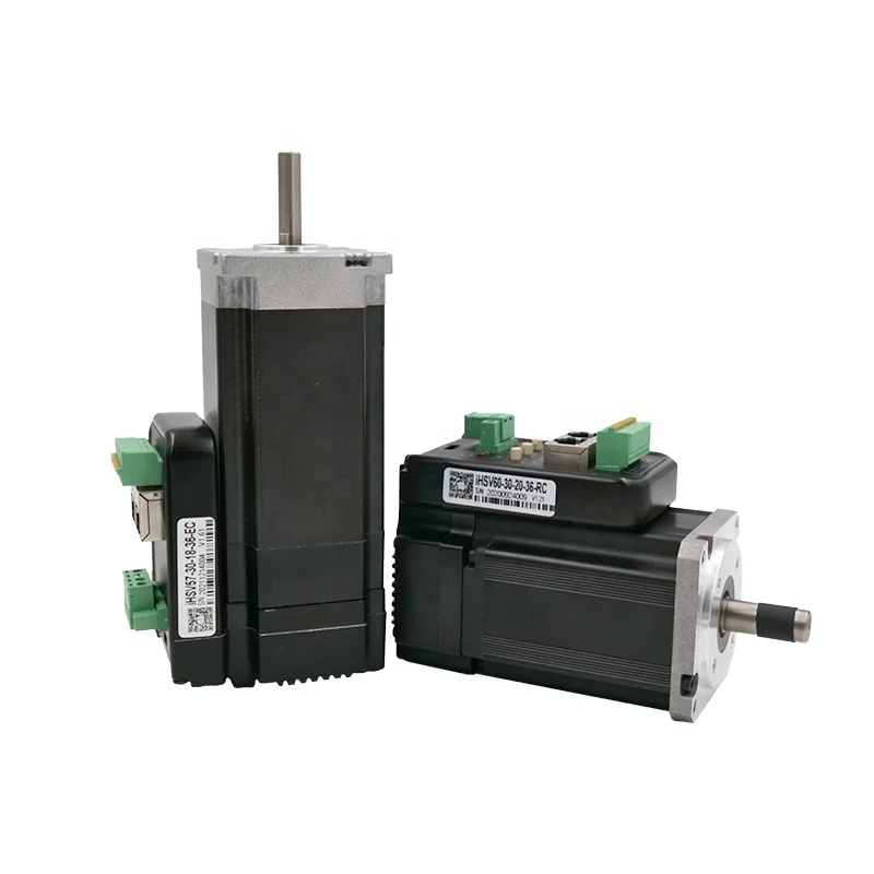 iHSV60-30-40-48-RC Modbus-RTU servomotor met aandrijving 400W 11.2A Geïntegreerde ac servomotor met controller