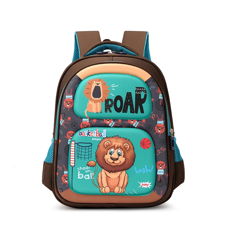 Children School Backpack Cute Cartoon Animal School Bags for Girls Primary Little Gril Elementary Student Portable Backpack