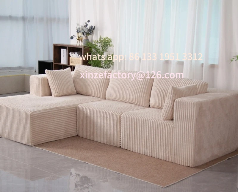 أريكة ضغط مفرغة قابلة للتخصيص قابلة للطي إيطالية بسيطة للجلوس والنوم شقة كبيرة غرفة المعيشة سروال قصير شعبي