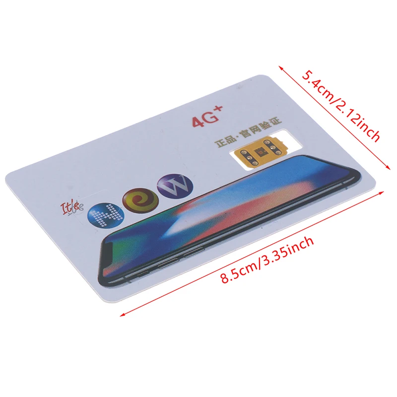 1Pc Usim 4G Pro Perfect Solution For Apple phone 13/12/11/PROMAX/XR Ultra Smart Decodable Chip to SIM Card