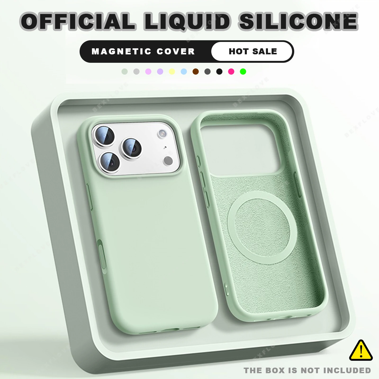 Magnetic Official Phone Case For iPhone 16E 16 14 15 Plus 11 12 13 16 17 Pro Max Air Magsafe Liquid Silicone Protector Cover