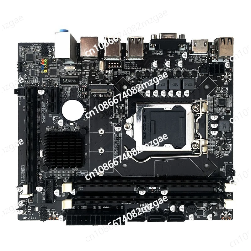 i3 set new H55M desktop computer main board upgrade M2 hard disk interface 4G memory 550CPU fan