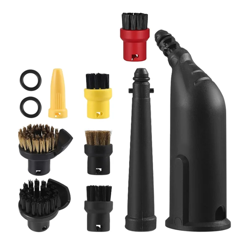 ABWM-For Karcher SC1 SC2 SC3 SC4 SC5 CTK10 CTK20 ملحقات منظف البخار فرشاة مستديرة فرش مشتركة نافذة ممسحة فوهة