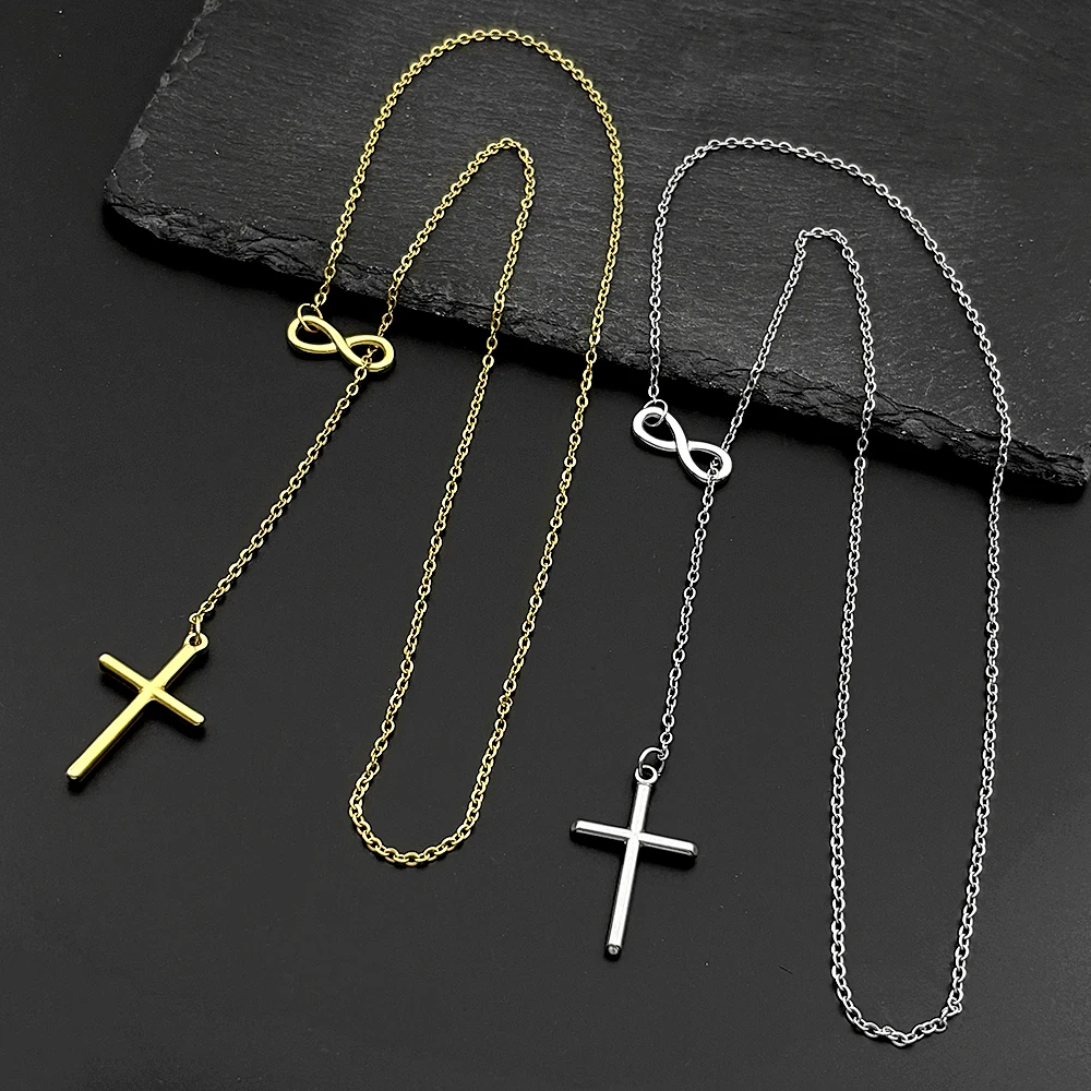 

Stainless Steel Textured Dog Tag Pendant Necklace for Women Men Gold Color Geometric Hip Hop Chain Necklaces Gift Jewelry