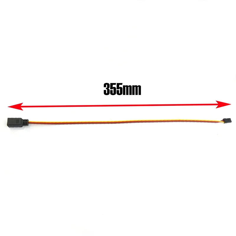 

RC Y line Length 350mm Remote Control Cable Servo Fan Extender Wire for Futaba JR RC Car HSP Traxxas TRX4 Axial SCX10 TAMIYA