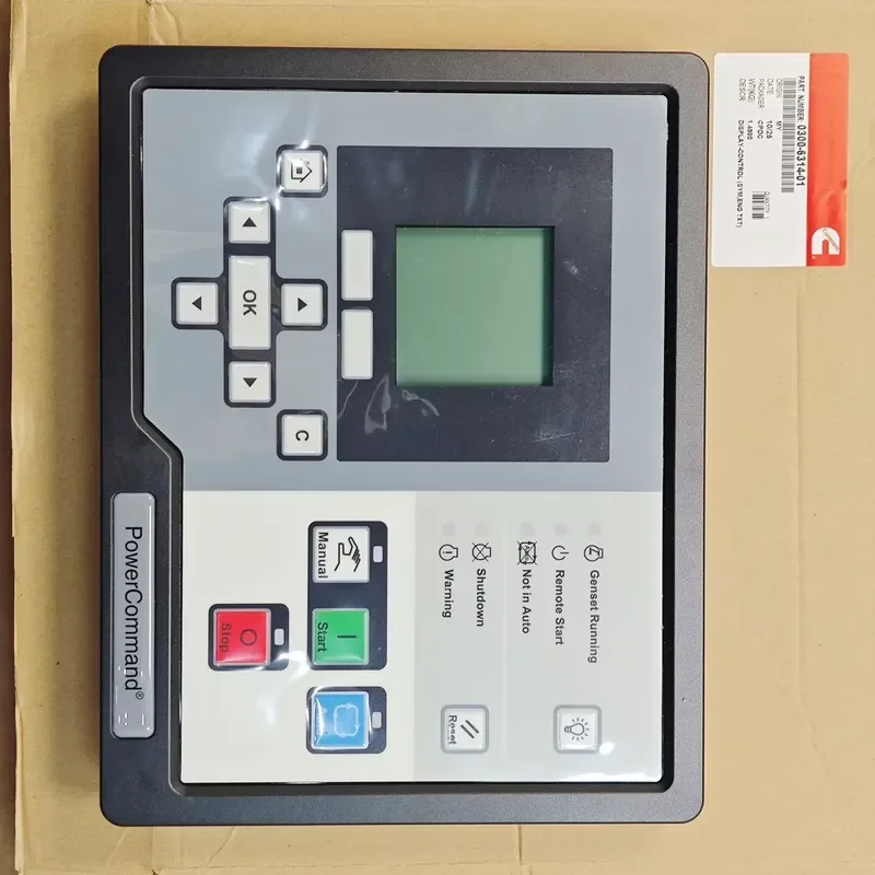 Diesel Machinery Engine Parts Controller Generator Control Panel 0300-6314-01 Fits for Cummins PCC1.2 HMI 220 Bomba De Aceite
