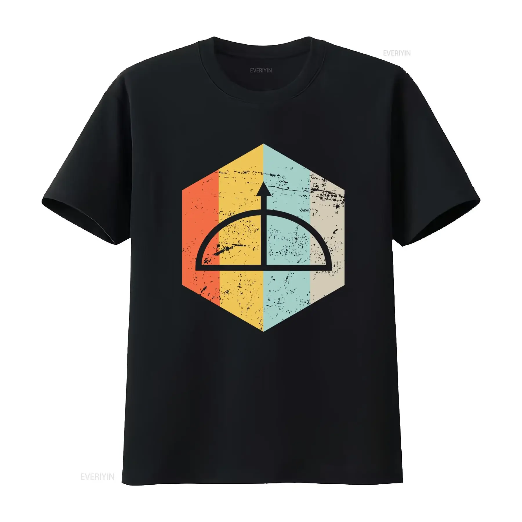 Camisola Ofa Oxossi Candomblé Ideal para Homens Todas as Estações Gola Redonda Casual Corte Normal Tecido Ligeiramente vintage
