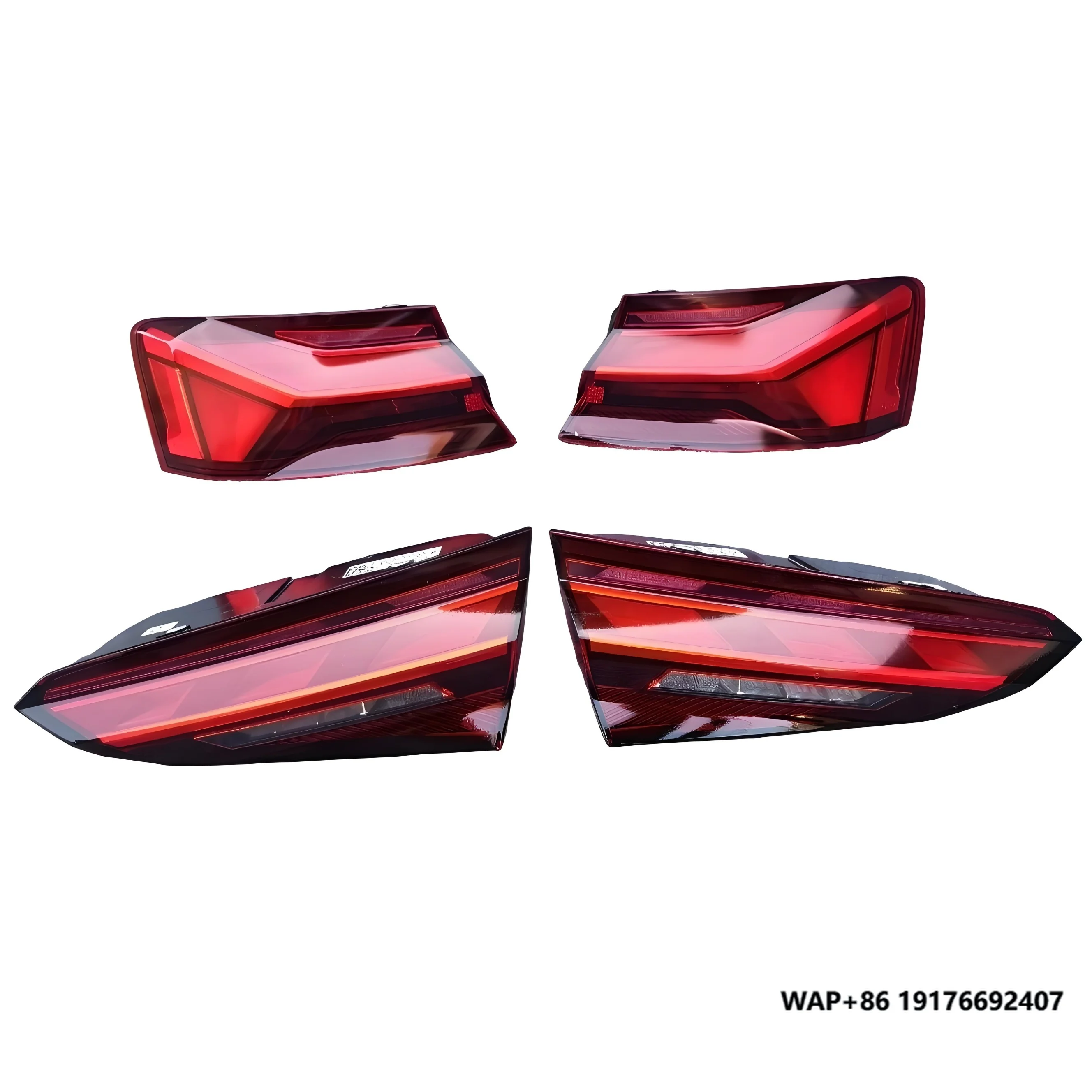 

Car Tail Lighting Suitable for 2021 2022 RS5 S5 Tail Lights Original Quality LED 2023 'Audi A5 Tail Lights (Set of 4)