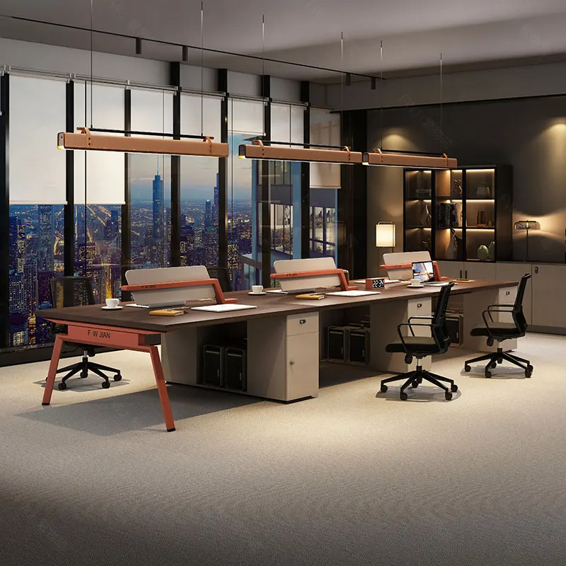 Chambre à coucher bureau inhabituel moderne Villa moniteur réception étudiant bureau européen haute conception Gamingtisch meubles de salon