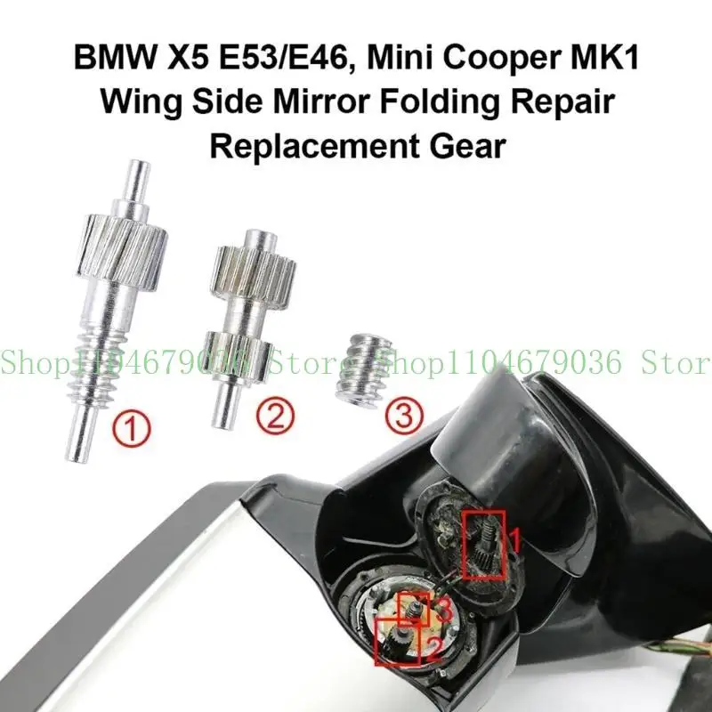 

652F автомобильное складное крыло для ремонта зеркала для E53 E46 Mini MK1 левое и правое зеркало заднего вида, складной для