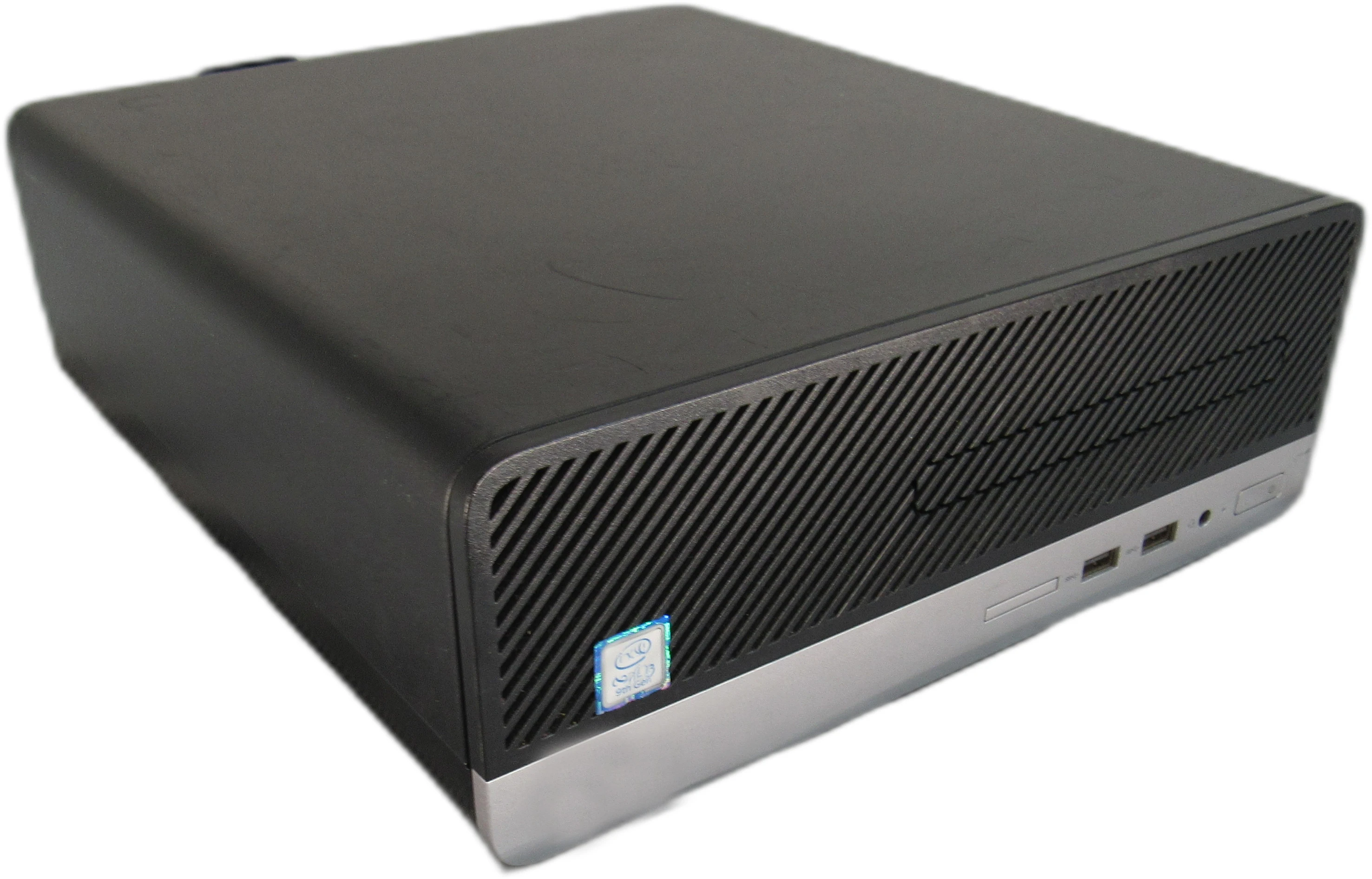 Replacement Front Cover Panel + Chasis System Top Cover Sleeve For HP Prodesk 400 G6 sff Black Silver Color