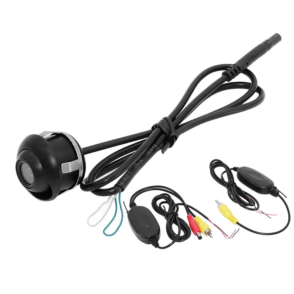 

Car Backup Camera Mini 360 Degree Rotatable Front/Side/Rear View Camera Universal Mirror Flush Mount