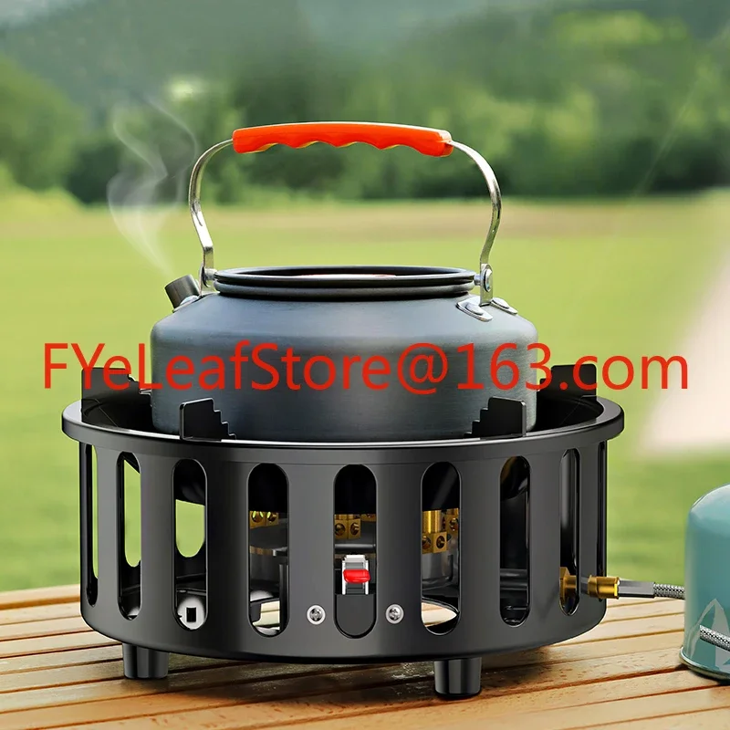 Outdoor cassette stove seven-star stove burner portable outdoor windproof camping cooking tools