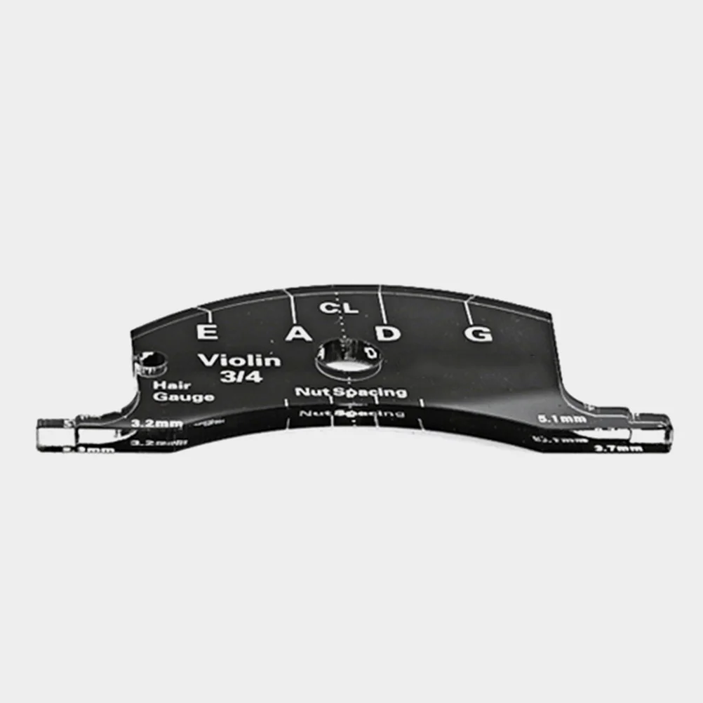 

Violin Bridge Accessory High-End Plastic Measuring Tool Practical Multifunctional Template Violin Repair Instrument