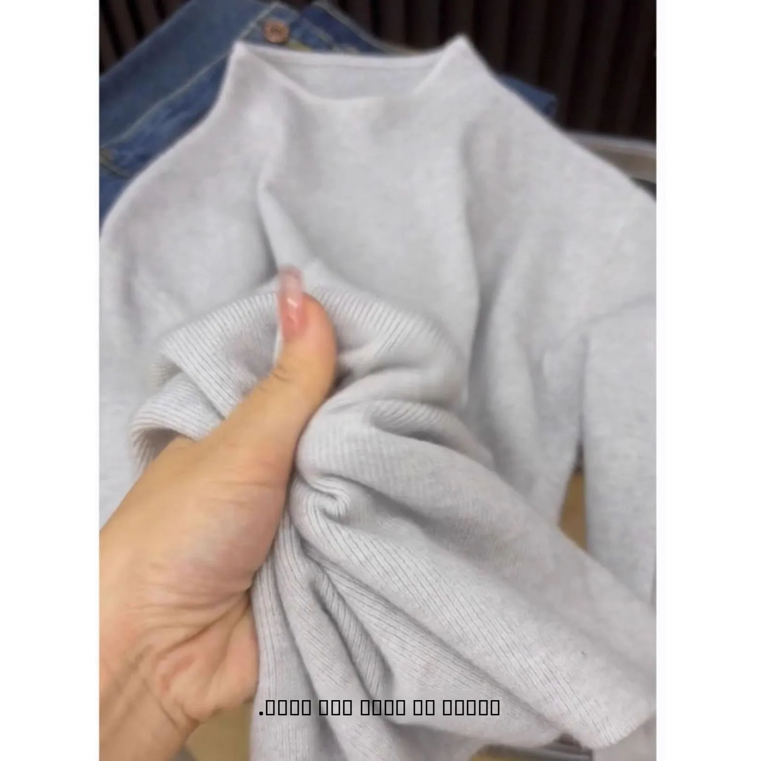 سترة محبوكة بقصة ضيقة وطويلة من Sve بطبقة أساسية للخريف والشتاء لون نقي علوي قابل للتنقل من البوليستر...