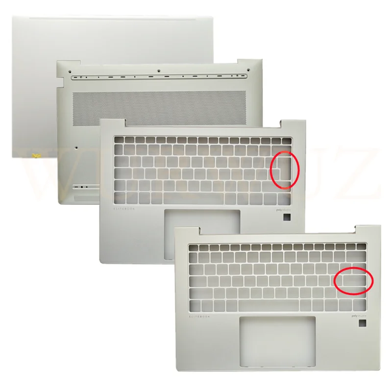 

New Laptop A-shell Screen Back Cover Shell C Shell D Shell For HP Elitebook 640 G11 645 G11 Silver