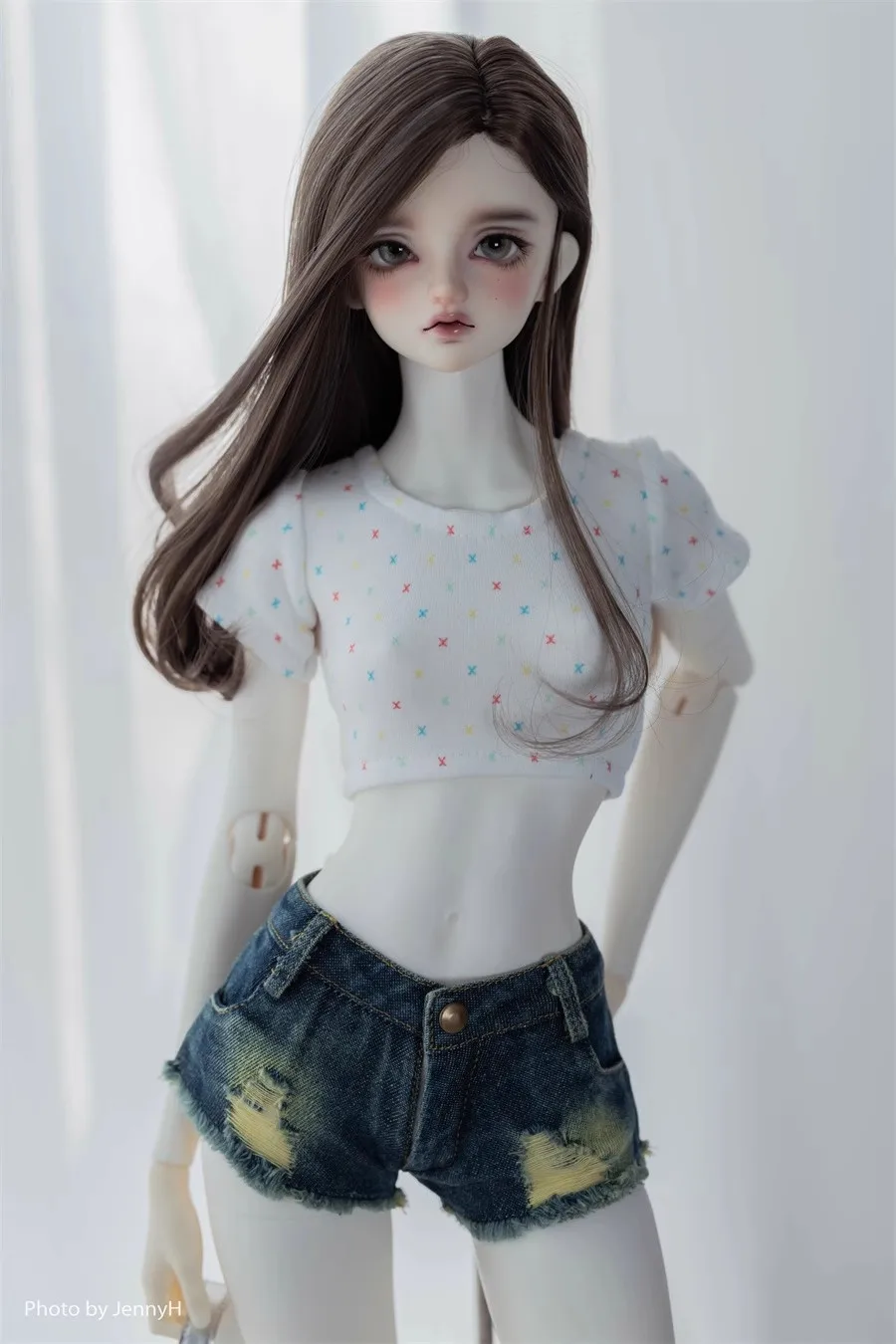 

BJD Doll Clothes Girls Toys Girls Daily Casual Denim Blue Shorts Elegant SD16 1/3 1/4 Cute White Gifts Doll Accessories