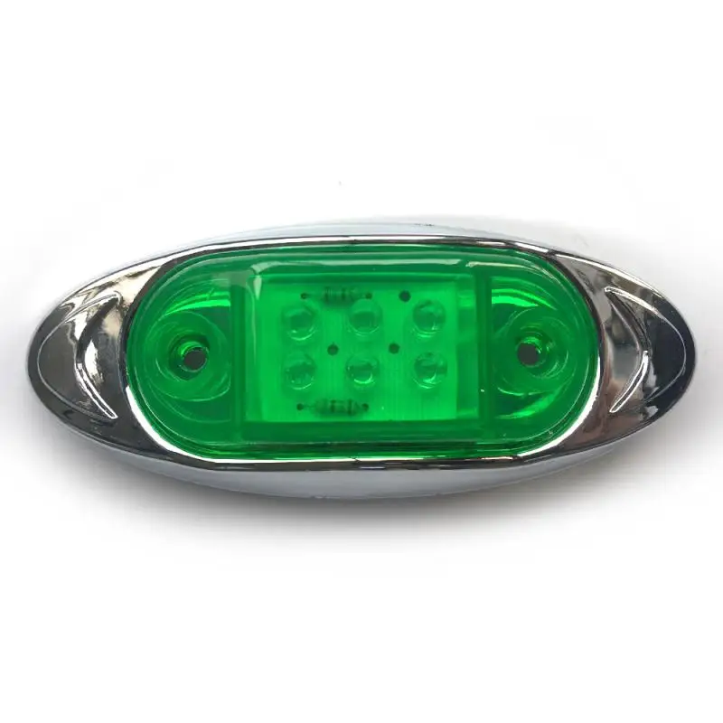 Luz lateral do carro do brilho alto durável, 24V, universal, caminhão, reboque, camião, acessórios do carro