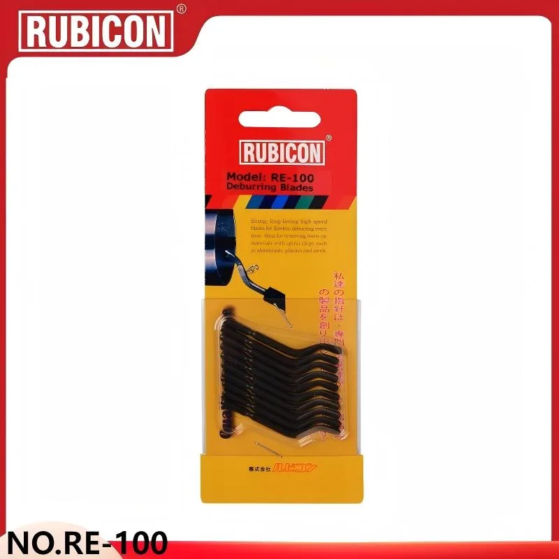 Japanese RUBICON RE-100SP Scraper - Imported Manual Deburring Tool for Aluminum, Copper Molds, Plastic Burrs