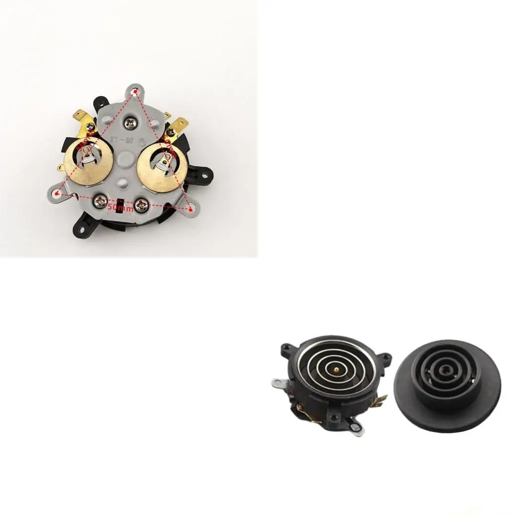 D0AB Electric Kettle Base Thermostat Temperature Control Switch Connector Coupler Socket Flame Retardant Fit for Perfect Brew